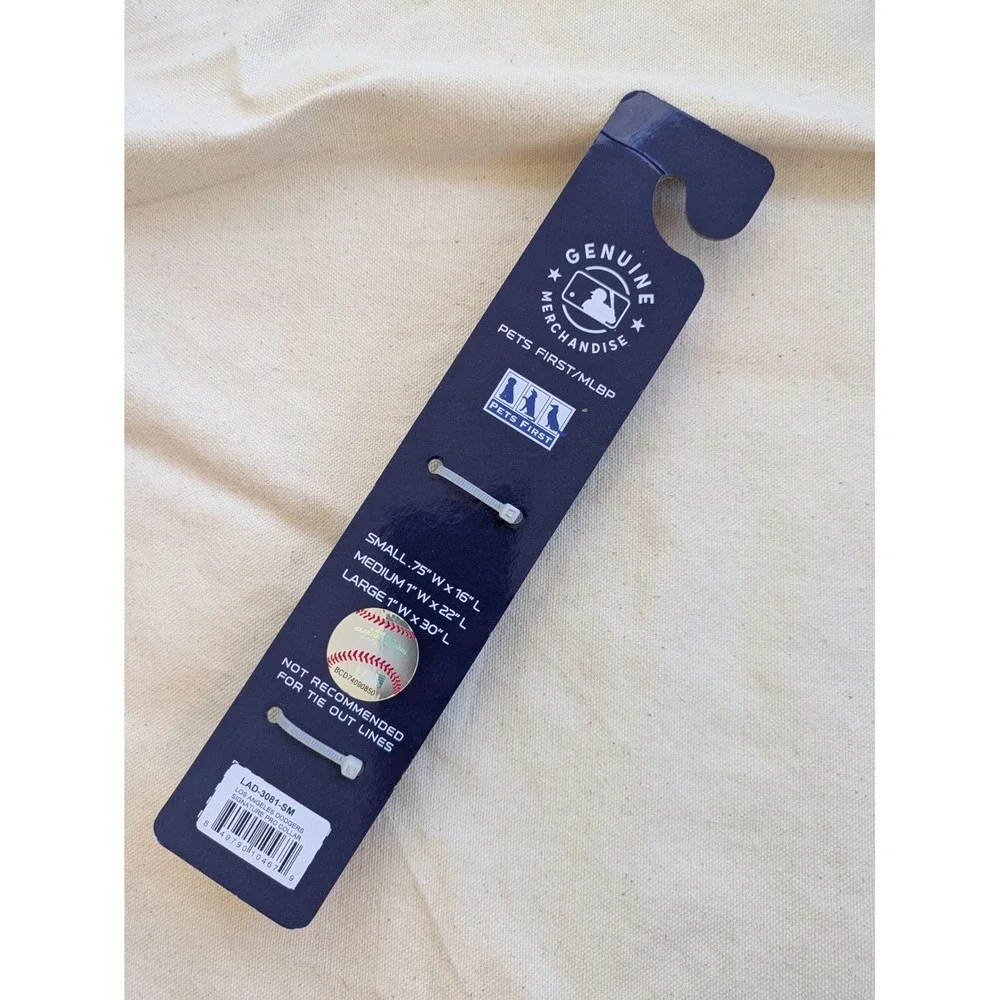 Los Angeles Dodgers Signature Pro Pet Collar Pets First MLB Baseball Small NEW